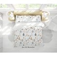 thumbnail image 1 of 3D Cartoon Leaves Pattern Quilt Cover Set Ropa de Cama Set Funda Nórdica Fundas de almohada, 1 of 3
