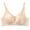 Khaki, variant on Womens Bralette Back-Smoothing Women's Lace Bras Full Cover Non Padded Bralette Soft Comfy Breathable Wirefree Brassiere High Support Sports Bra for Large Breasts XXL
