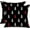 White Red Black, variant on Christmas Pillow Covers 18x18 inch Set of 2 Christmas Tree Decorative White Throw Pillow Covers Winter Famliy Decoration for Home Couch TH-30B18