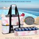thumbnail image 3 of Bolsa de Playa Impermeable DSIUE con Enfriador para Mujeres, 3 of 8