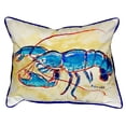 thumbnail image 2 of Blue Lobster Small Indoor/Outdoor Pillow 11x14, 2 of 3