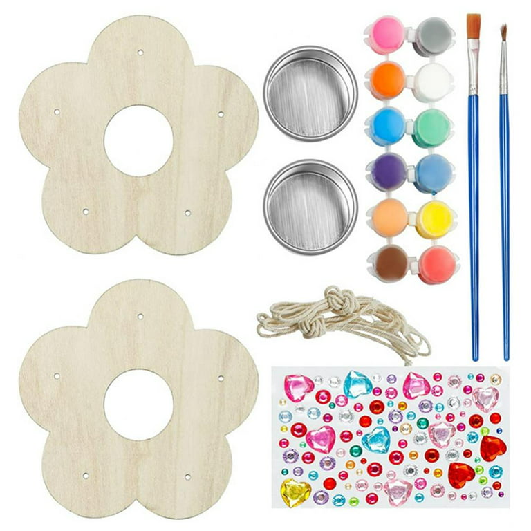  Toylink Wooden Arts and Crafts for Kids 4 Pack Bird Feeder &  Wind Chime Kit, STEM Painting Outdoor Toys Art Activities Crafts for Boys  Girls Age 3 4 5 6 7 8 : Toys & Games
