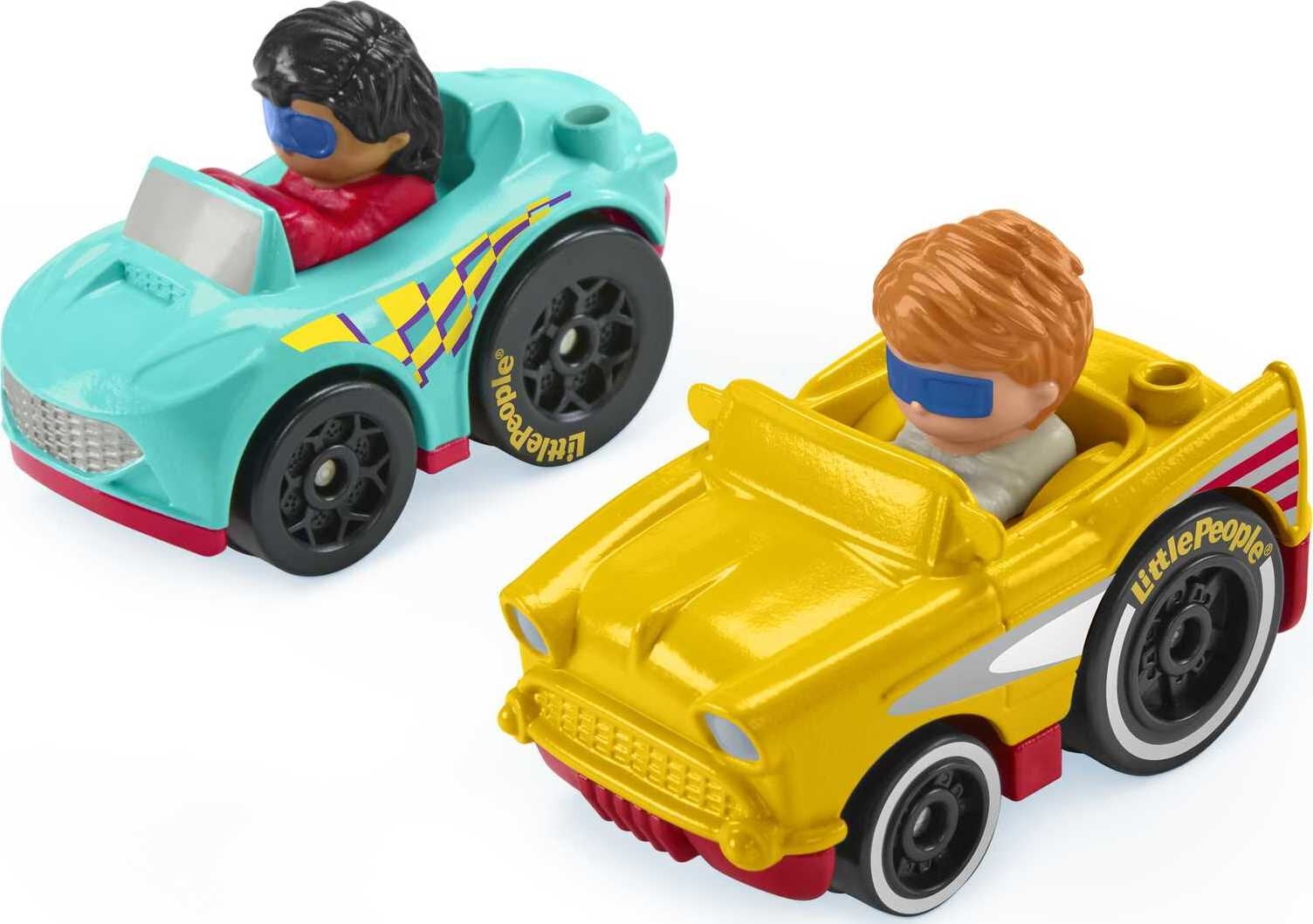Fisher Price Little People Sit n Stand Skyway Race Track Toddler