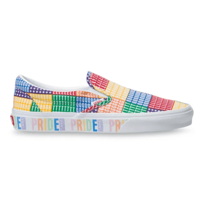 vans rainbow checkerboard