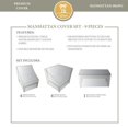 thumbnail image 1 of TK Classics Manhattan 9 Piece All Weather Cover Set 09a in Beige, 1 of 2