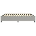 thumbnail image 6 of vidaXL Bed Frame Upholstered Mattress Foundation Bedroom Furniture Fabric, 6 of 8