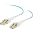 thumbnail image 2 of C2G 2m LC Uniboot 10Gb 50/125 OM3 Duplex Multimode PVC Fiber Optic Cable - Aqua - patch cable - 6.6 ft - aqua, 2 of 3