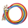 thumbnail image 4 of 3Pcs Refrigerant Charging Hose 0.9m High Pressure 1/4in AC Charging Hose for R22 R410a R134 R404a, 4 of 5