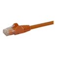thumbnail image 3 of 10 Gigabit RJ45 650MHz 100W CUTP CAT 6 10GbE Orange, Fluke RJ-45 PoE Ordon de Raccordement Câble Réseau avec Allégement de la Déformation, Testé/Câblage Certifié UL/TIA Catégorie 6 - 24AWG (N6PATCH30OR) - Câble de Raccordement - (M) à RJ-45 (M), 3 of 3