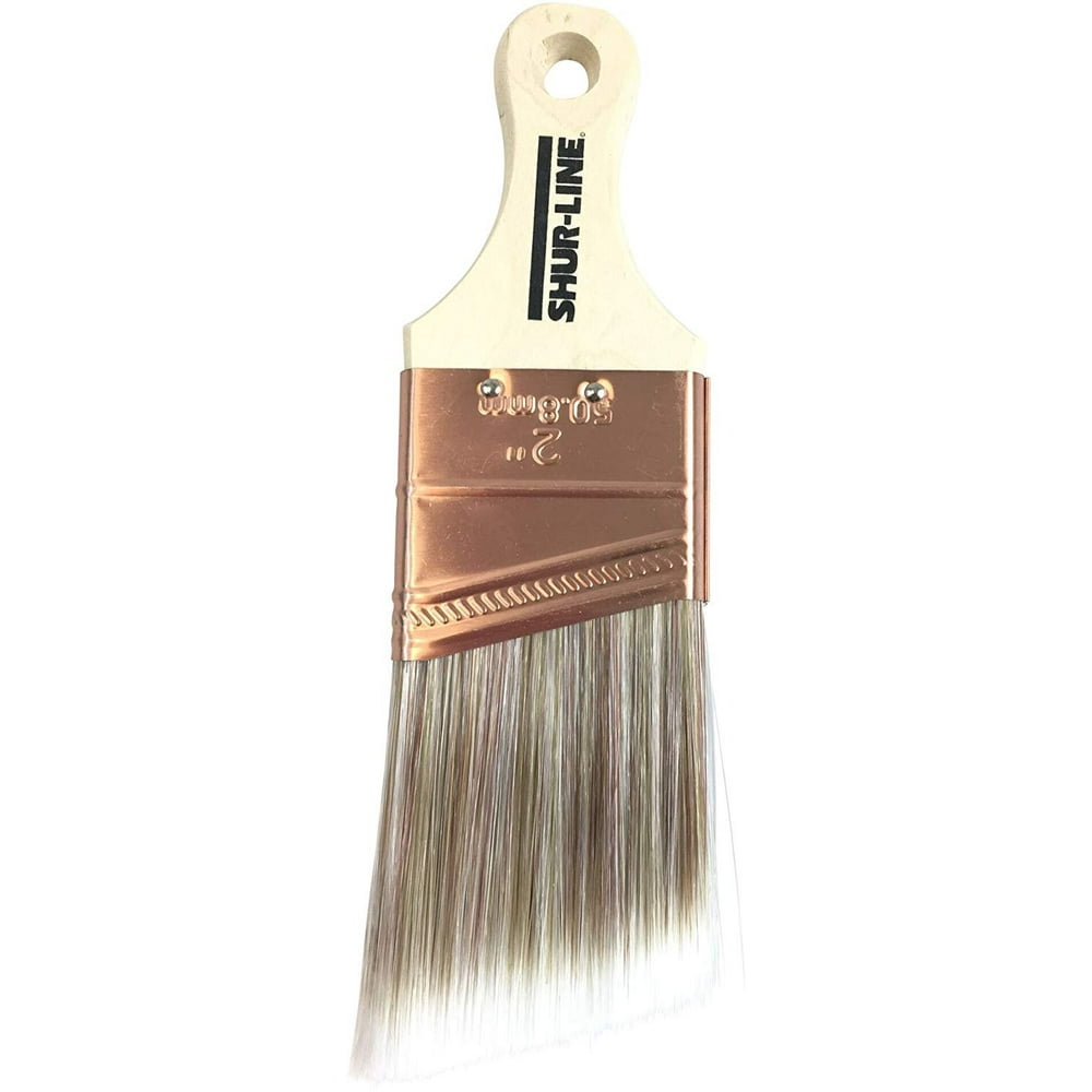 ShurLine 55532N Premium Paint Brush, Poly/Nylon Blend Bristles, An, 2