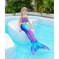 thumbnail image 6 of 2025 Girls Swimming Mermaid Tail 4 Pcs Sets Kids Mermaid Swimwear, 6 of 8
