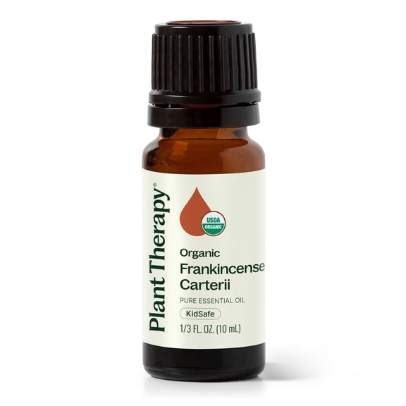 Plant Therapy Frankincense Essential Oil, 100% Pure, USDA Organic, Undiluted, Aromatherapy 10 mL (1/3 oz)