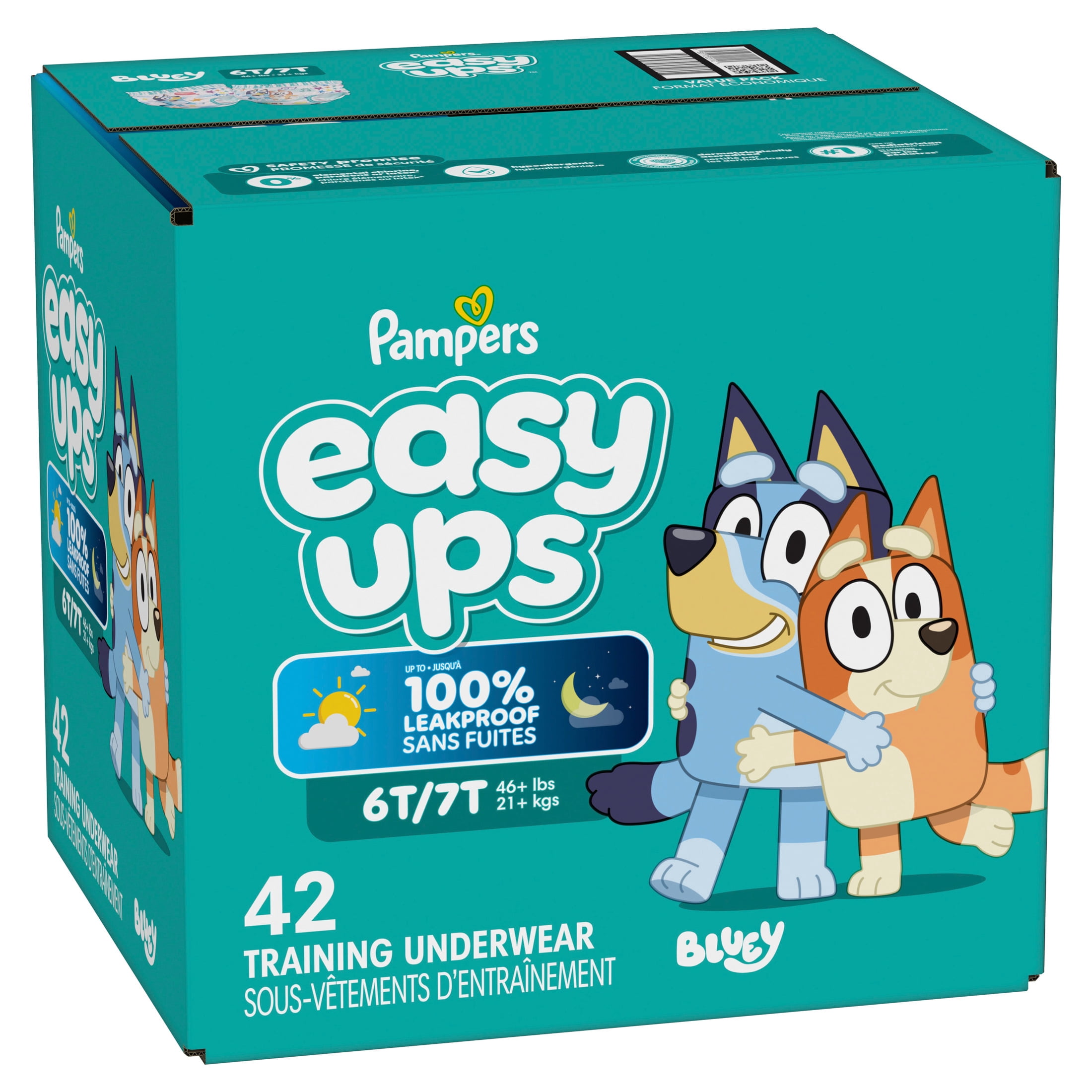 Pampers Easy Ups Training Pants Size 8 (6T7T), 42 Count (Select for More Options)