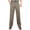 Khaki, variant on Sevevn Men's Dress Pants Solid Pleated Straight Leg Cotton With Slant Pockets Multi Scene Business Casual Bottoms