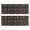 Spooky Halloween Pattern, variant on Kitchen Rugs Sets Of 2,Spooky Halloween Pattern Anti Fatigue Kitchen Mat Rugs Non Slip Washable,Decorative Kitchen Floor Mats for Kitchen,Sink,Laundry,17"X47"