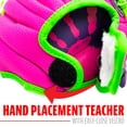 thumbnail image 6 of Franklin Sports Air Tech Kids Teeball Glove, 8.5 in, Pink/Purple, Right Hand Throw, 6 of 8