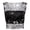 Black, variant on Women's Rhinestone Fishing Net Short Sleeve Vest White L