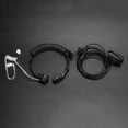 thumbnail image 3 of Auricular De Micrófono De Garganta, Auricular De Micrófono PTT Negro Flexible De ABS Para Teléfonos Móviles, 3 of 7