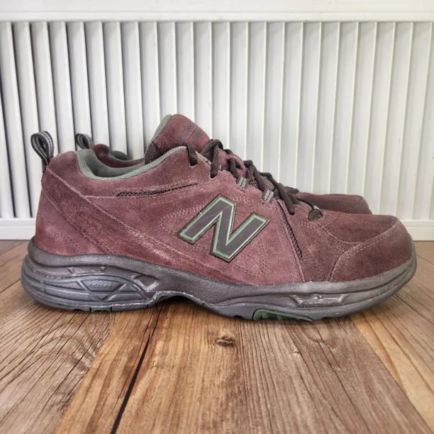 New Balance 608 Mens Size 14 D Brown Suede Walking Dad Sneakers Shoes MX608V30