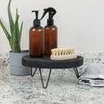thumbnail image 3 of Creative Co-Op Decorative Paulownia Wood Pedestal, Black, 3 of 7