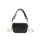 thumbnail image 1 of Bolso bandolera con cadena de color metálico para mujer Bolso de hombro Y2K Bolso de moda (negro), 1 of 8