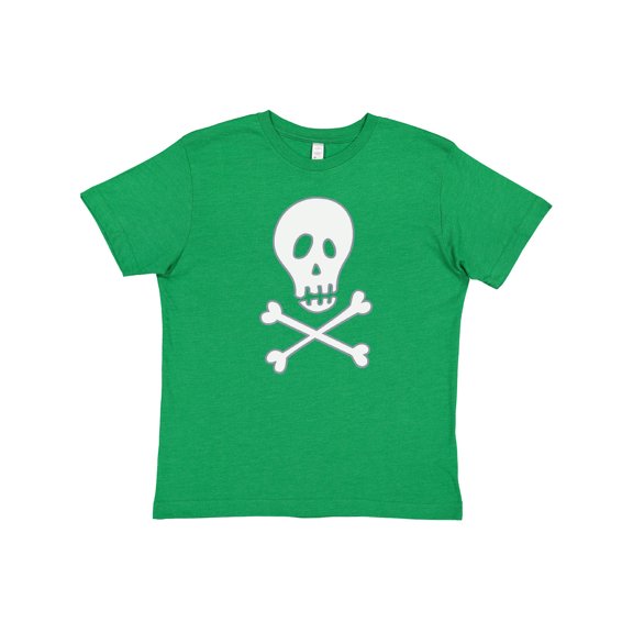 Inktastic Skull and crossbones Youth T-Shirt