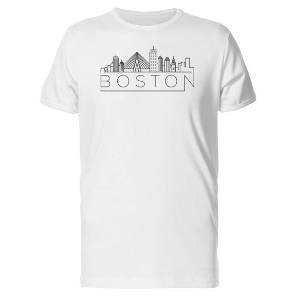 Boston Geometric Skyline Tee Men's -Image by Shutterstock