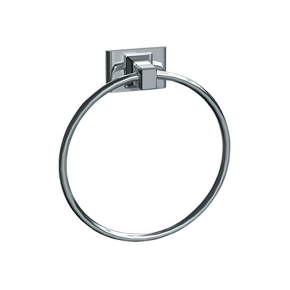 ASI-0785-Z - Towel Ring - Chrome Plated Zamak - Surface Mounted