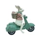 thumbnail image 5 of Estatua de conejo Strade Fareast Limited decoración de Pascua figura de conejo divertida 19 cm x 17,5 cm, 5 of 8