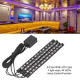 thumbnail image 4 of Luz LED RGB De 8 Colores, Cable USB DC5-12V 10W Tira De Luz De Control De Sonido Brillo Ajustable Multifuncional Con Controlador Para Decoración De Fiestas, 4 of 7