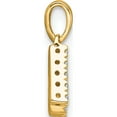 thumbnail image 2 of 14K Yellow Gold Diamond Letter K Initial With Bail Pendant(Length 12.5) - Jbsp, 2 of 5