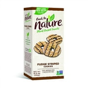 Back to Nature Fudge Striped Cookies, Non-GMO Project Verified, Kosher, 8.5 oz