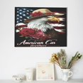thumbnail image 6 of Logiee Eagle With Hat And Roses Print Canvas Wall Art,Canvas Picture Prints with Frame, Wall Art Decorative,Canvas Decorative,Suitable for Living Room Bedroom Office Room 30x40, 6 of 6