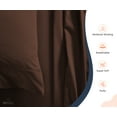 thumbnail image 3 of SGI Bedding 600 TC Egyptian Cotton Bed Sheet Set - Alberta King Size Sheets 600 Count Sheets Soft, Durable Sheets Cotton Sheets in 600 TC 15" Deep, Chocolate Solid, 3 of 8