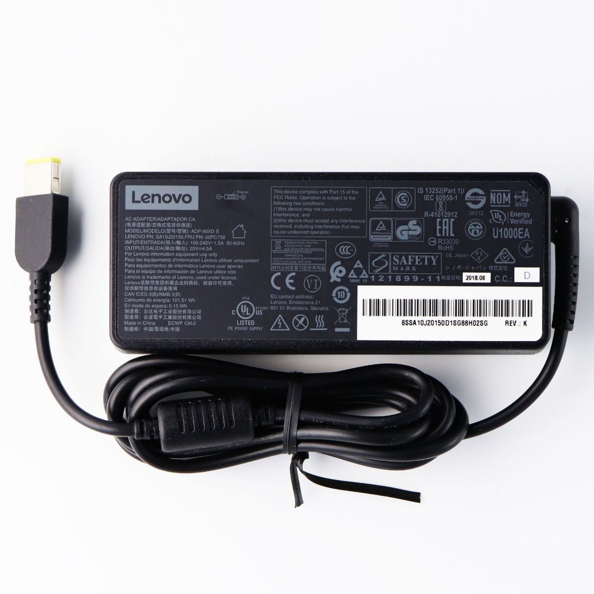 Oem Lenovo Replacement Laptop Charger Power Supply Adapter Adp 90xd B Refurbished Walmart Com Walmart Com
