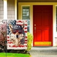 thumbnail image 4 of Tuxedo Cat Garden Flag 12x18 Inch Double Sided Outside, Memorial Day Floral Welcome Patriotic Yard Outdoor Decoration, 4 of 10