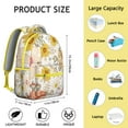 thumbnail image 6 of "Floral Sunflower Backpack - Wildflower Print School Bag for Women & Teens, Water-Resistant College Backpack with Laptop Sleeve, Comfortable", 6 of 6