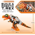 thumbnail image 4 of Thames & Kosmos Code+Control Dinosaur Robot REX Robotics & Engineering STEM Kit | Build & Program a Robotic T. Rex | Includes Sensor, Motor, Lights & Sounds | No App Required | Ages 8+, 4 of 5