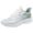 White, variant on Men's Running Shoe Lightweight Breathable Knit Walking Shoes Non S𝗅ip Casual Athlet𝗂c Sports Shoes Cushioned Comfort Jogging Shoes with Soft Midsole and Durab𝗅e Sole for Gym, Daily