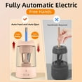 Electric Pencil Sharpener, Fully Automatic Pencil Sharpener,Regargeable