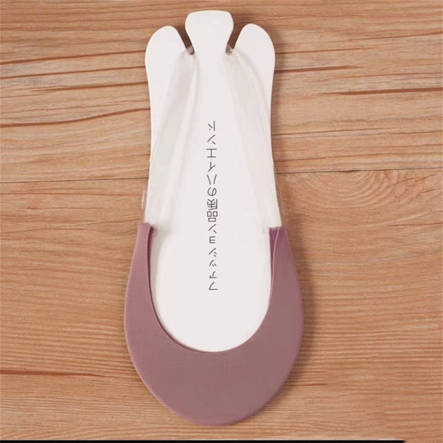 Toe Topper Socks Women Thin Liner Summer Socks Ultra Low Non Slip Hidden Cotton Nylon Socks For High Heels
