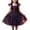 Purple, variant on ATOGUTA Girls Dresses Sleeveless Cute Casual Party Princess Halloween Dress Purple, Size 3T-7