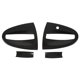 thumbnail image 1 of 4pcs Carbon Fiber Style Car Exterior Door Handle Bowl Cover Trim Replacement for Smart Fortwo W451 2009?2015, 1 of 5