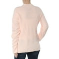 thumbnail image 2 of bar III Womens Choker-Neck Pullover Sweater, Pink, Small, 2 of 2