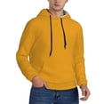 thumbnail image 2 of Sikiie Goldenrod Men's Hoodie, Essentials Hoodie, Sweatshirt, Pullover Hooded Sweatshirt for Men-XX-Large, 2 of 7