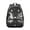 Black-34, variant on Goth Cosmic Waterproof School Backpack - Padded Straps & Spinal Support for College Students