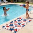 thumbnail image 7 of Clearance! Patriotic USA Beach Towels, 63'' x 31.5'' 4th of July Large Fast-Dry Stars Stripes Towel for Independence Day Pool Bath Beach, 7 of 7