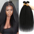 thumbnail image 1 of Hair Bundles LAPONDAI Kinky Straight 100% virgen brasileño, 1 of 7