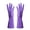 Purple, variant on 1 Pair Gloves, Cleaning Gloves Rubber Gloves, Durable Dishwashing Gloves Kitchen Gloves, Water Proof Dish Gloves for Home Kitchen, Household Heavy Duty Rubber Gloves Dish Washing Gloves, Purple(9)