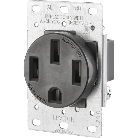 Leviton Grounding Range Power Outlet